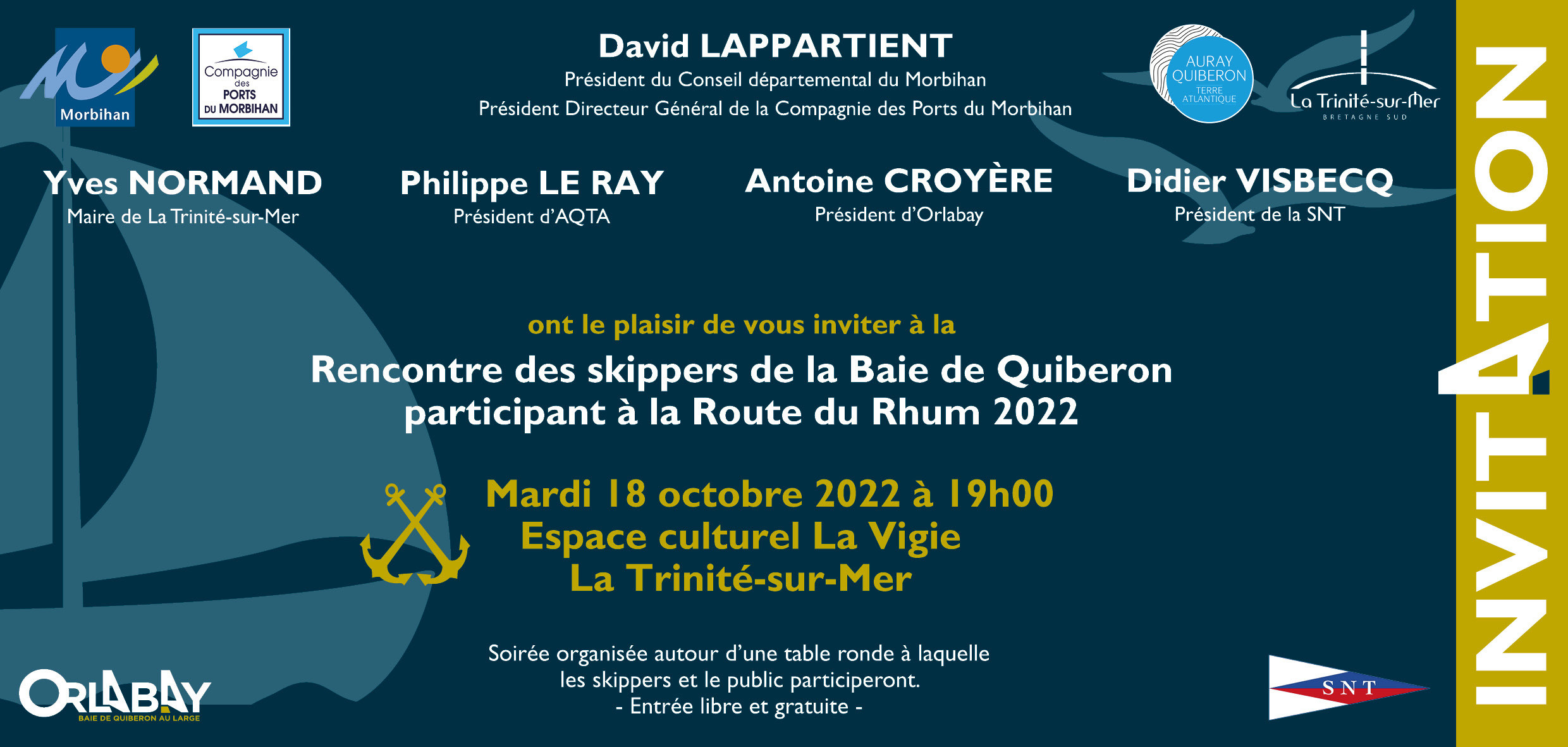 INVITATION 18 Octobre - Route du Rhum 2022 version imprimable