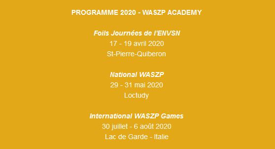 PROGRAMME WASZP 2020