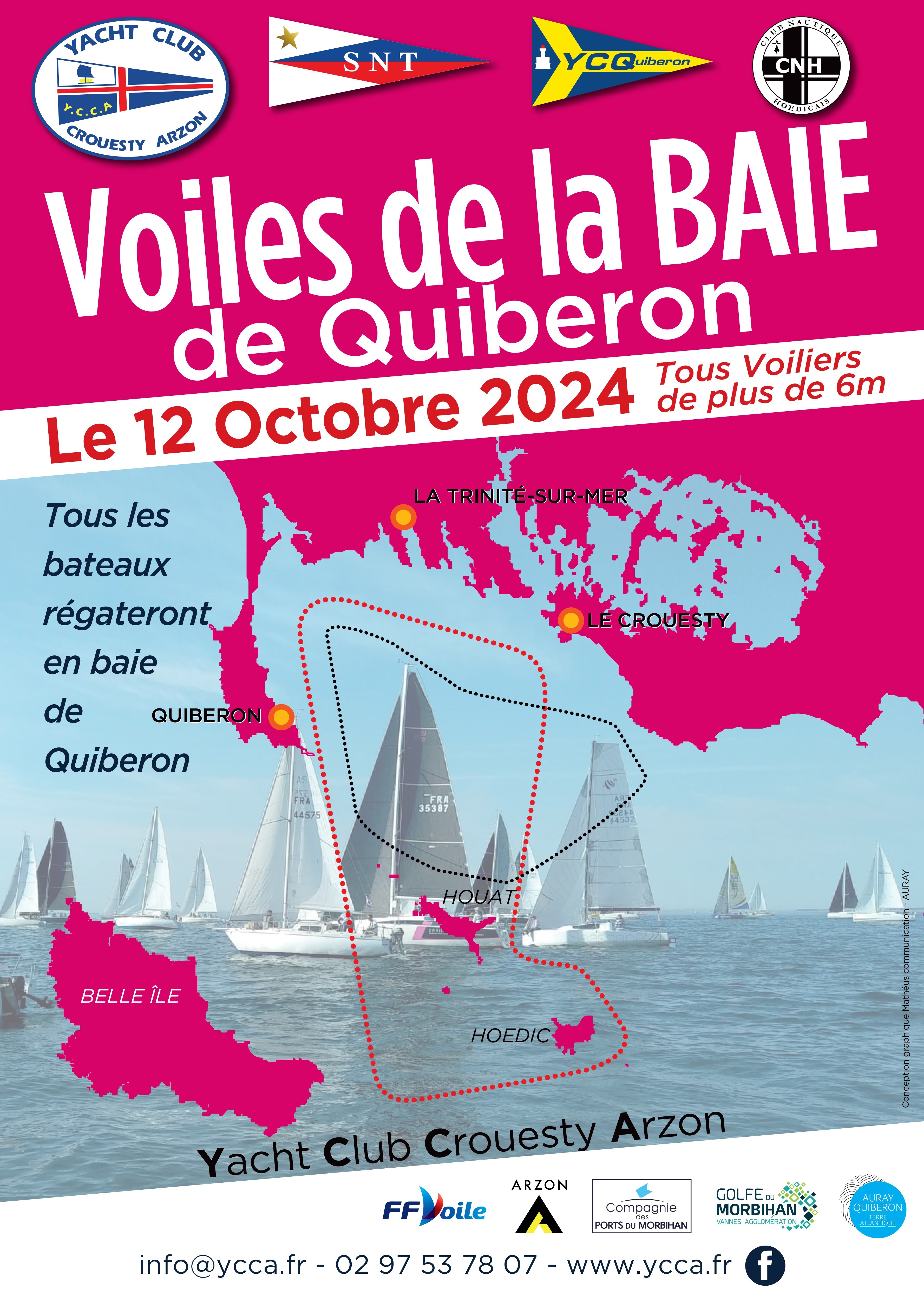 SNT - Affiche A3 - VOILES DE LA BAIE 2024